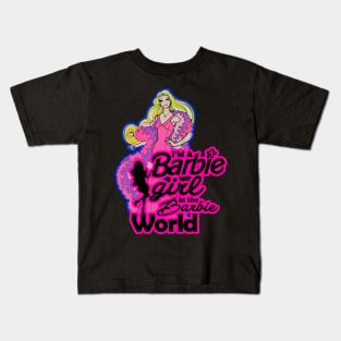 Y2k aesthetics a dolls world vintage Kids T-Shirt